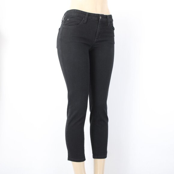 Joes Jeans The Audrey Sz 25 x 25 Black Denim Retro Ankle Pockets Cotton Jeans - Picture 7 of 16